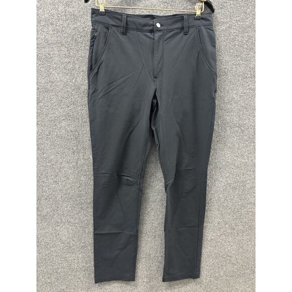 PROOF Huckberry Men's 34x32 Nomad Pants Athletic Tapered Stretch Blue Travel - Picture 1 of 7